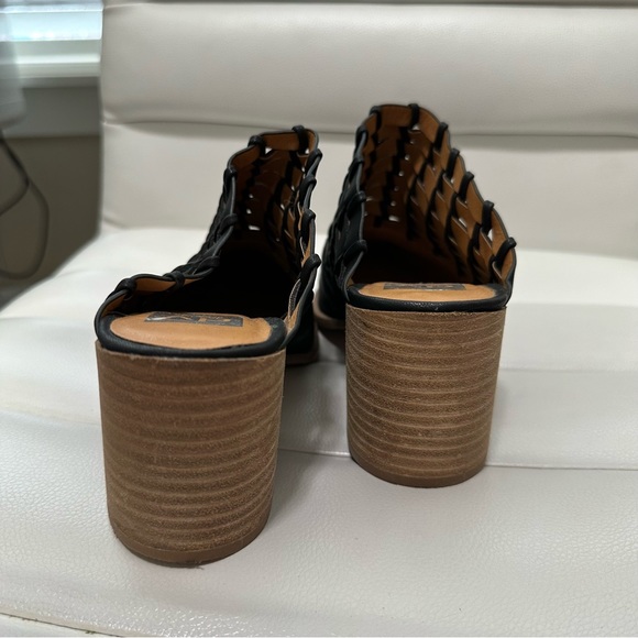 DV by Dolce Vita Taya Block Heel Mules Black 7.5 - Picture 8 of 9